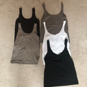 Lot of layering tanks from The Limted